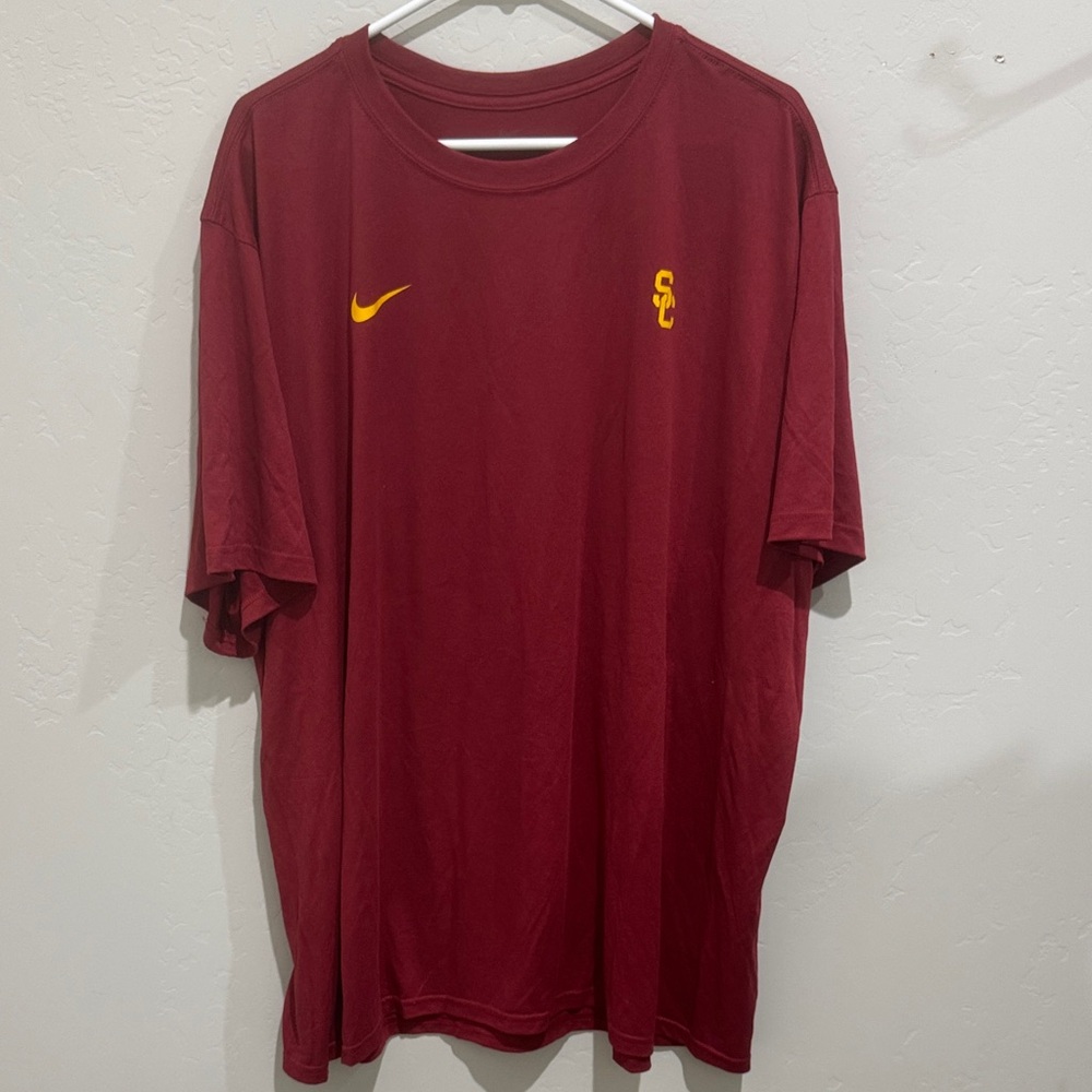 USC Nike Red Short Sleeve Men's Tee